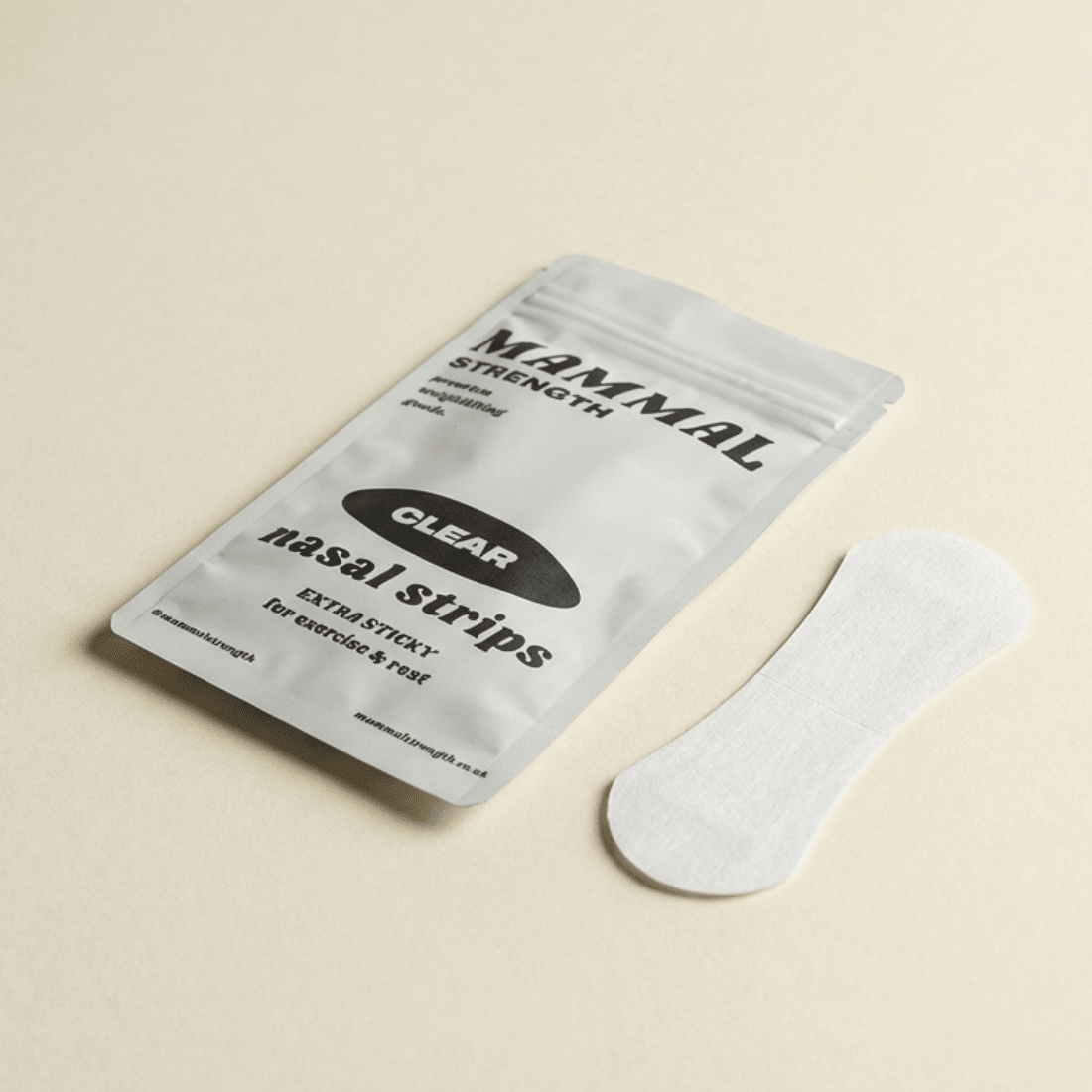 Mammal Nasal Tape Strips - Performance Breathing Support (30 Pack) - Exercise & Rest - Mammal Strength