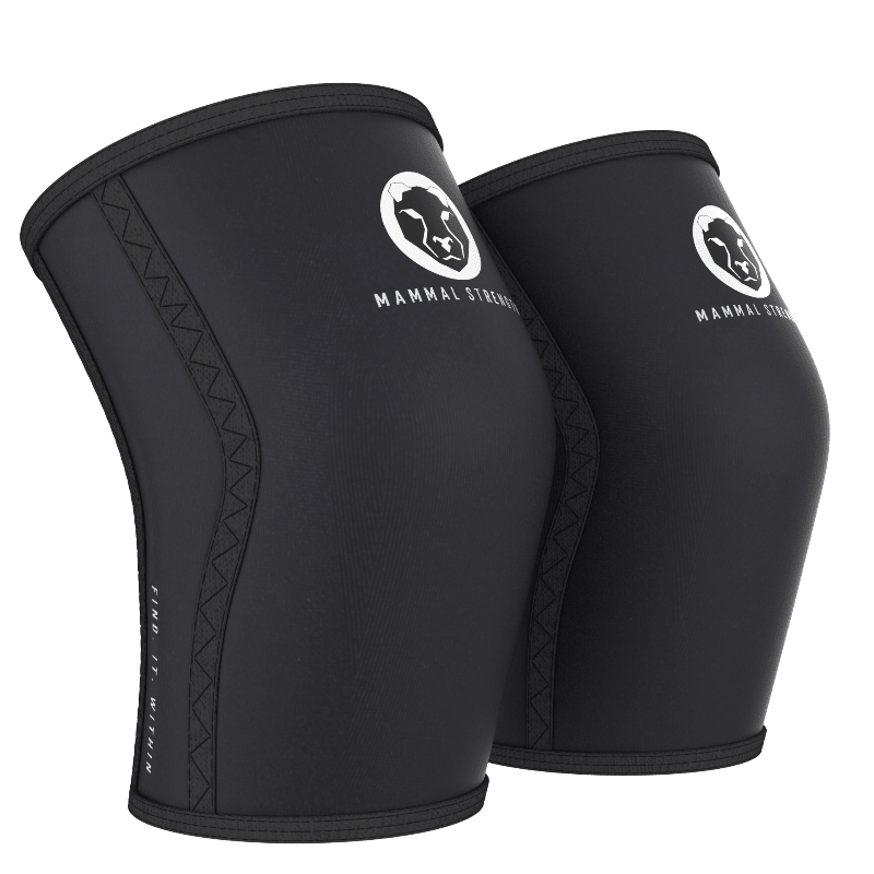 V2 7mm neoprene knee sleeves for CrossFit squats and Olympic lifting – Mammal Strength