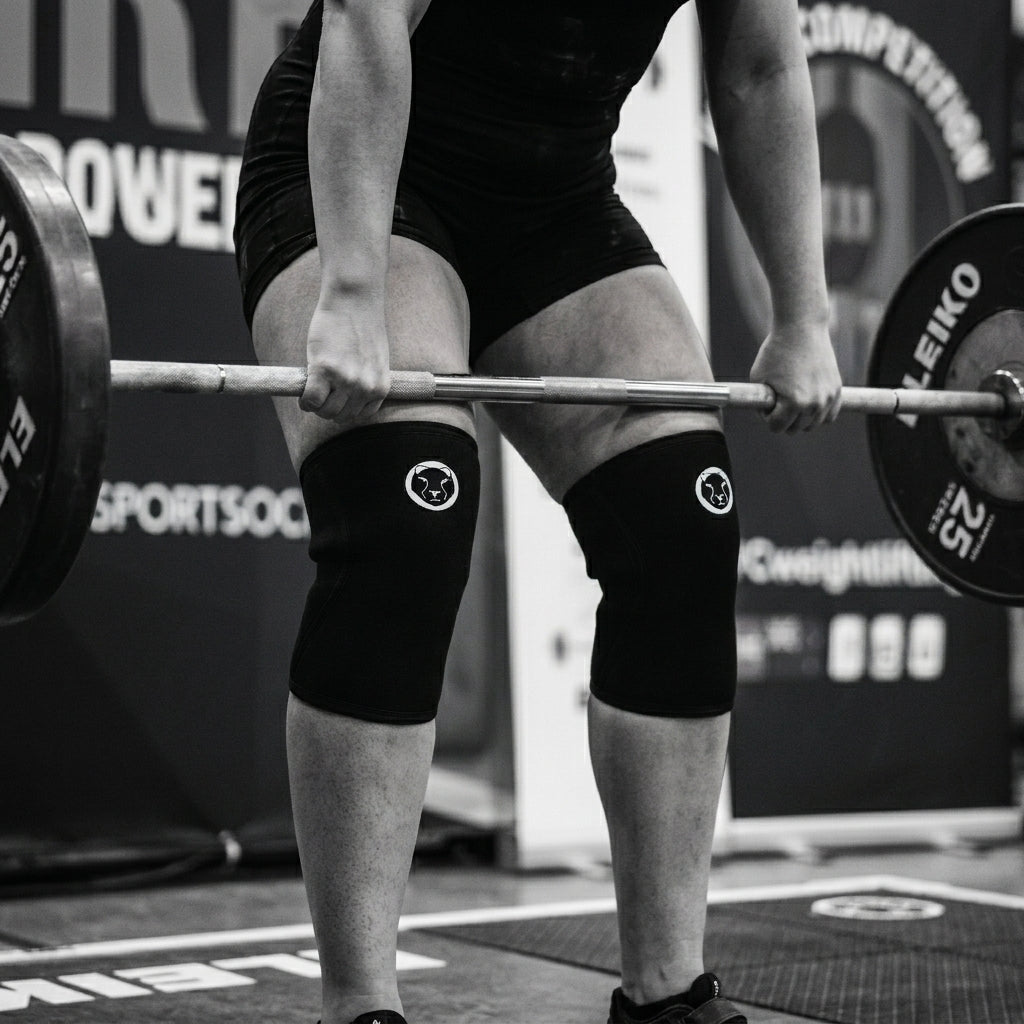 V3 5mm neoprene knee sleeves for training running and everyday support ā Mammal Strength