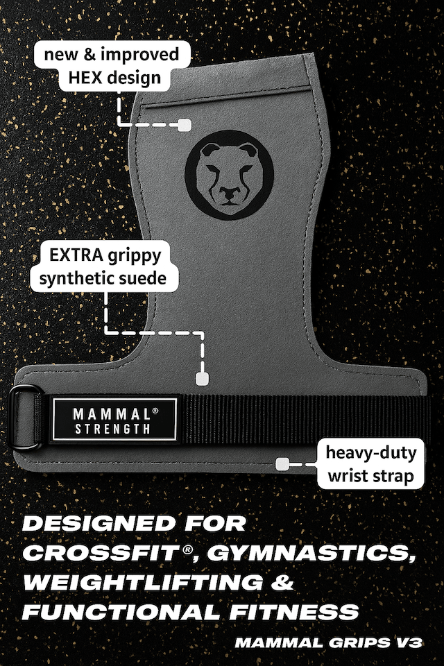 Gymnastic Hand Grips - Mammal Grips V3 - Mammal Strength