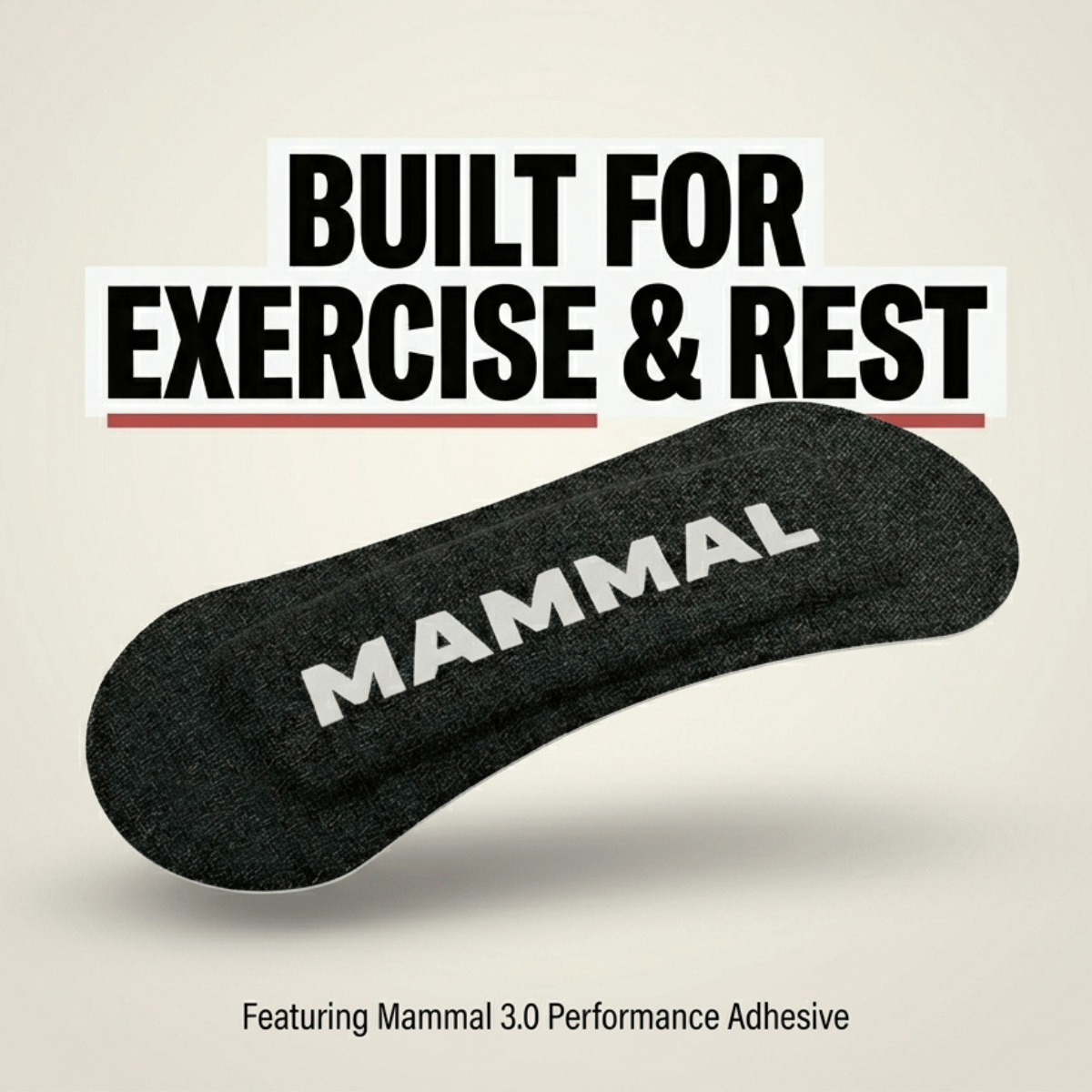 Mammal Nasal Strips - Performance Breathing Support (30 Pack) - Exercise & Rest