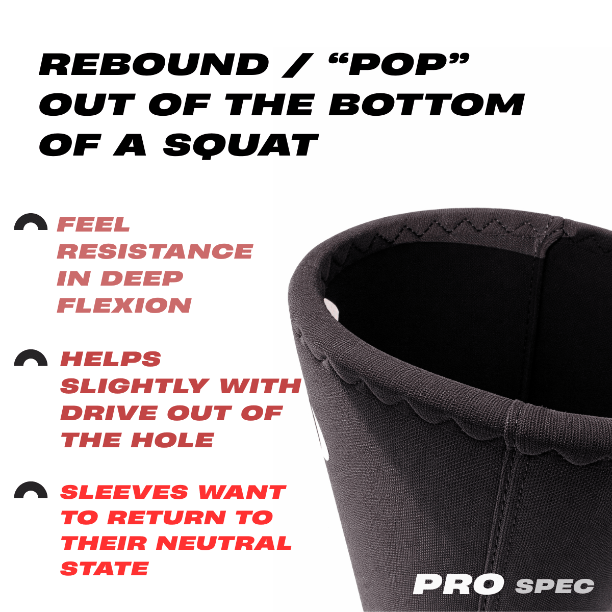 Stiff PRO knee sleeves for maximum support in powerlifting and competition squats – Mammal Strength