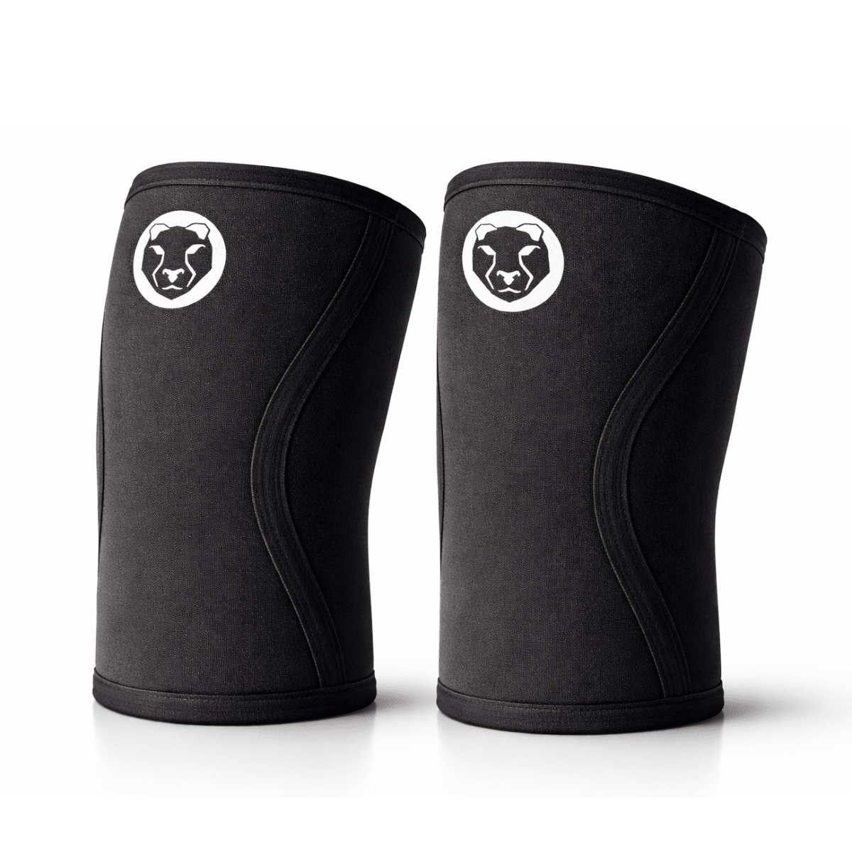 Mammal V3 5mm elbow sleeves, black pair, main product shot