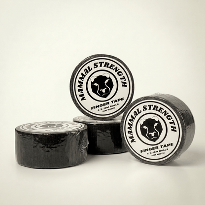 Finger Tape - Zinc Oxide BJJ Tape - 4 Pack (10M x 1cm)