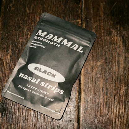Mammal Nasal Strips - Performance Breathing Support (30 Pack) - Exercise &amp; Rest