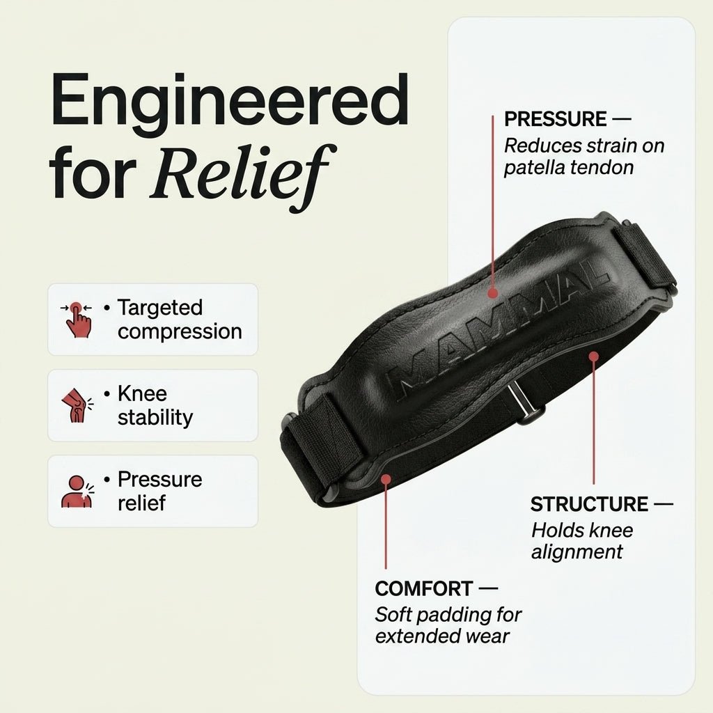 Mammal Knee Patella Support Straps - Mammal Strength