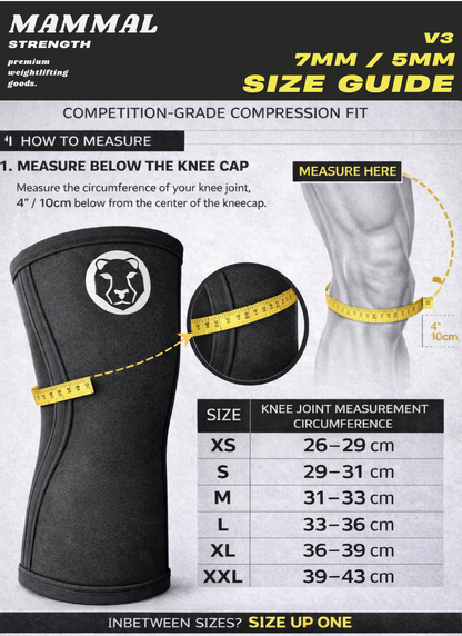 V3 Sleeve Bundle - 7mm Knee Sleeves + Elbow Sleeves