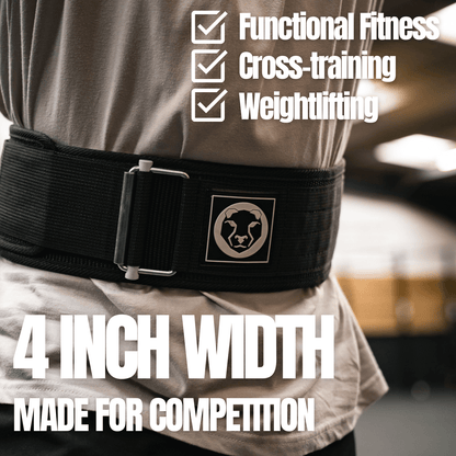 Mammal Strength "4 Nylon Weightlifting Belt - Mammal Strength