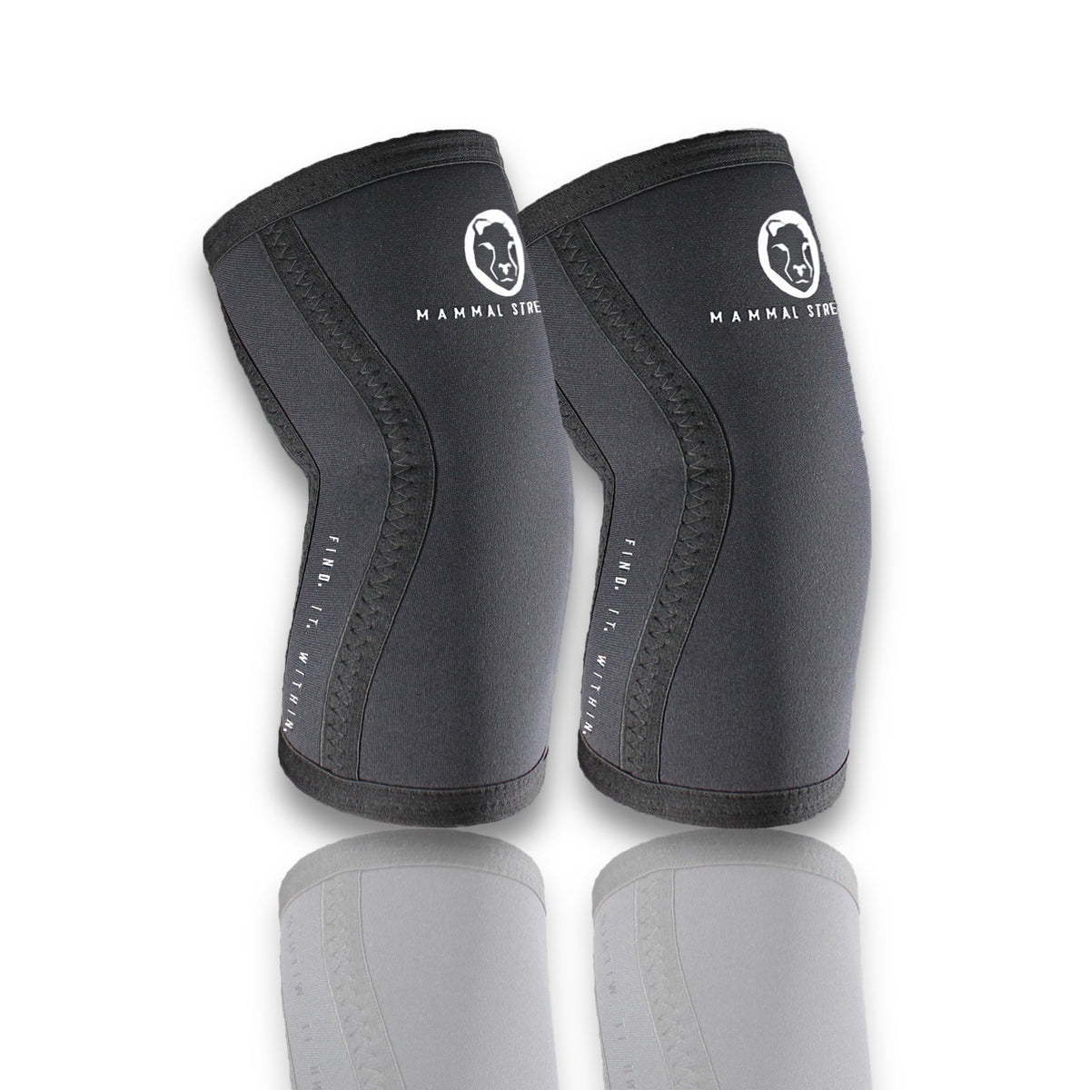 V2 5mm neoprene elbow sleeves for compression support during weightlifting – Mammal Strength