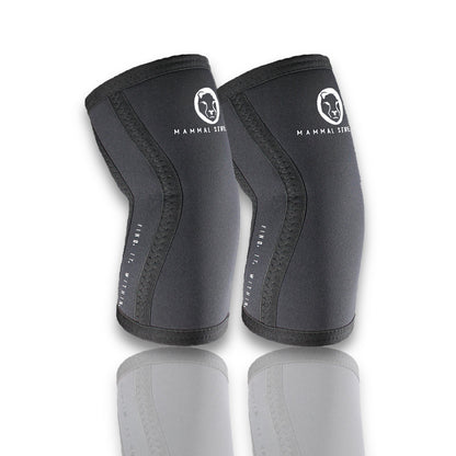 V2 5mm neoprene elbow sleeves for compression support during weightlifting – Mammal Strength