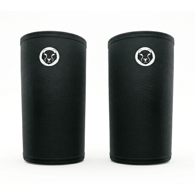 Mammal V3 7mm straight cuff knee sleeves for weightlifting and powerlifting support