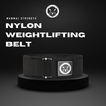 Mammal Strength "4 Nylon Weightlifting Belt - Mammal Strength