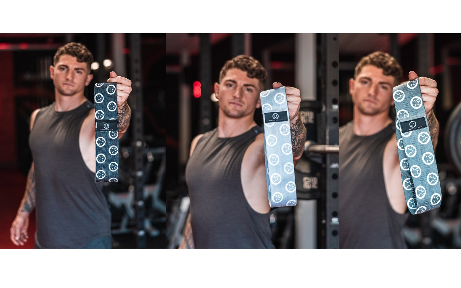 Mammal Strength Muscle Activation Bands - 3 Piece Resistance Band Set - Mammal Strength