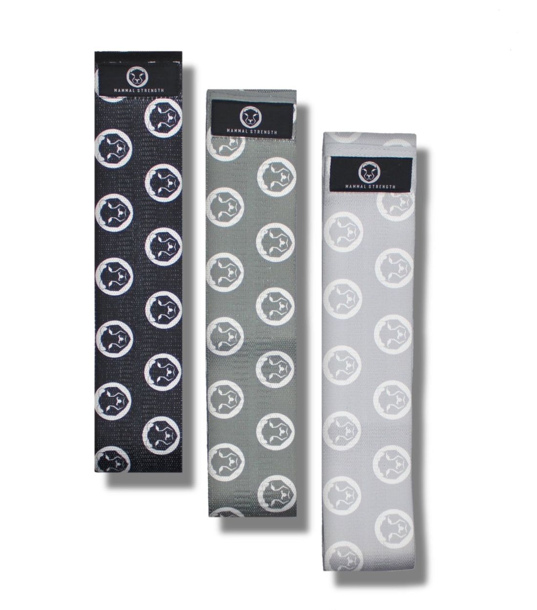 Mammal Strength Muscle Activation Bands - 3 Piece Resistance Band Set - Mammal Strength