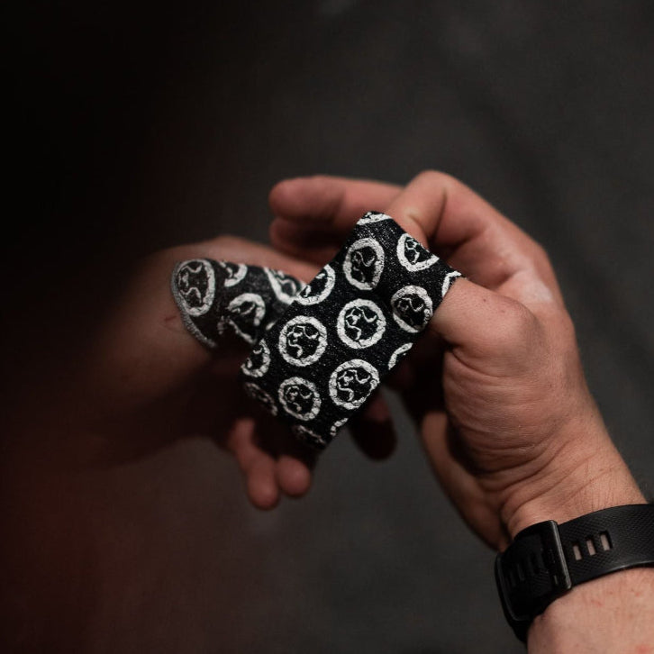 Load video: Mammal Strength Weightlifting Tape 2.0 Video